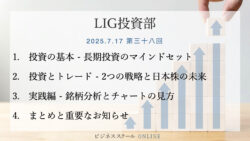 投資部#38　【株式投資の羅針盤】長期投資のマインドセットと短期トレードの見極め方